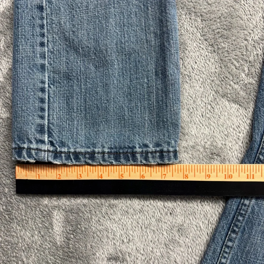 Levis 514 Slim Straight Jeans Men 32x32 Blue Good Zip Fly 100% Cotton